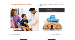 Desktop Screenshot of chicagomedicalrecruiters.com